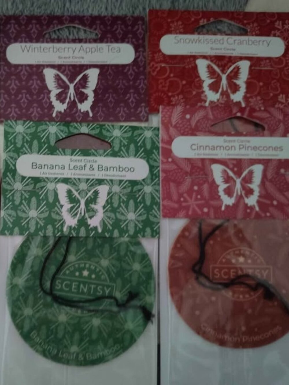 Scentsy 6pc Car Air Freshener